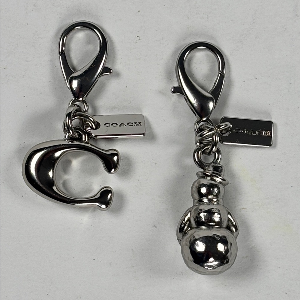 Coach Metallic Keychain Set. NWOT - Picture 2 of 3